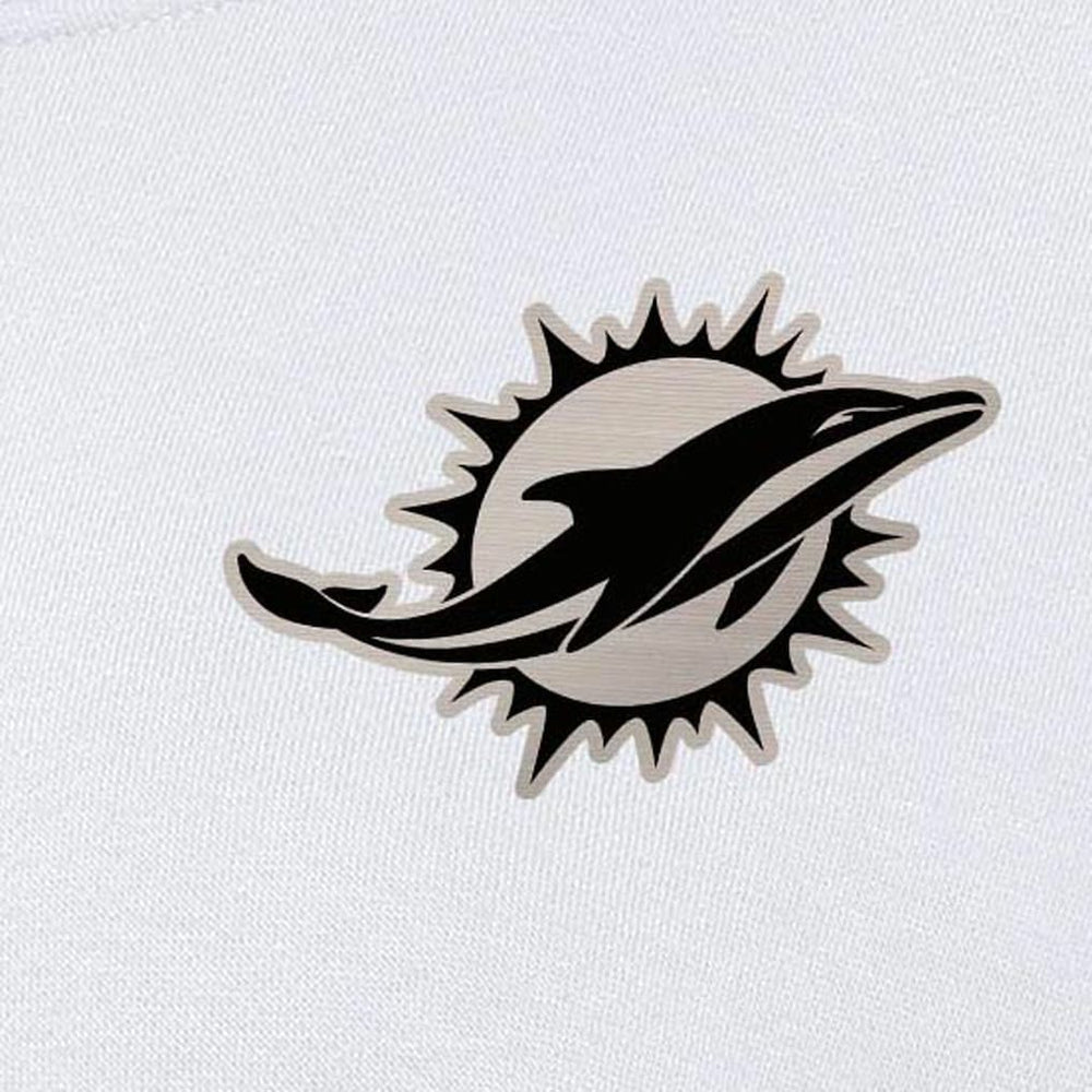 Miami Dolphins Antigua Women's Victory Pullover Sweatshirt - White - NFL