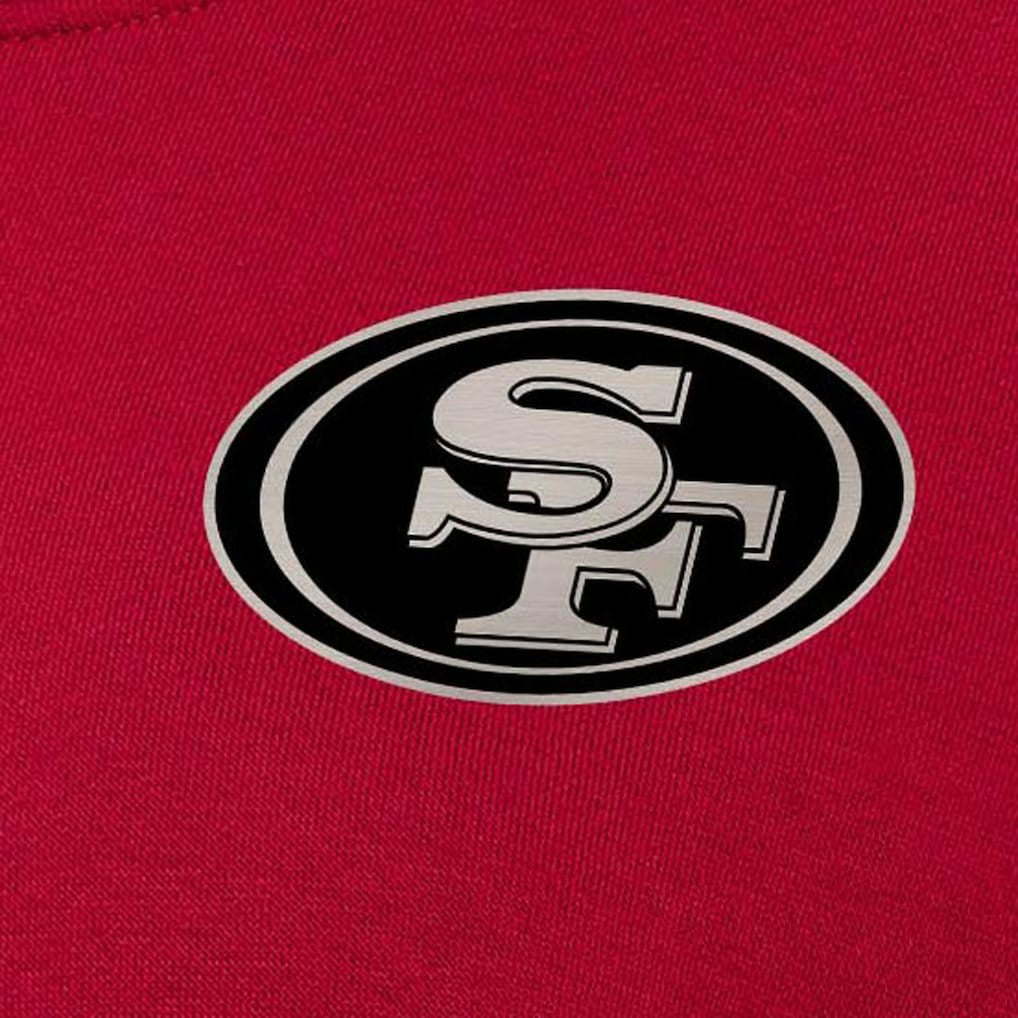 San Francisco 49ers Antigua Women's Victory Pullover Sweatshirt - Scarlet - NFL