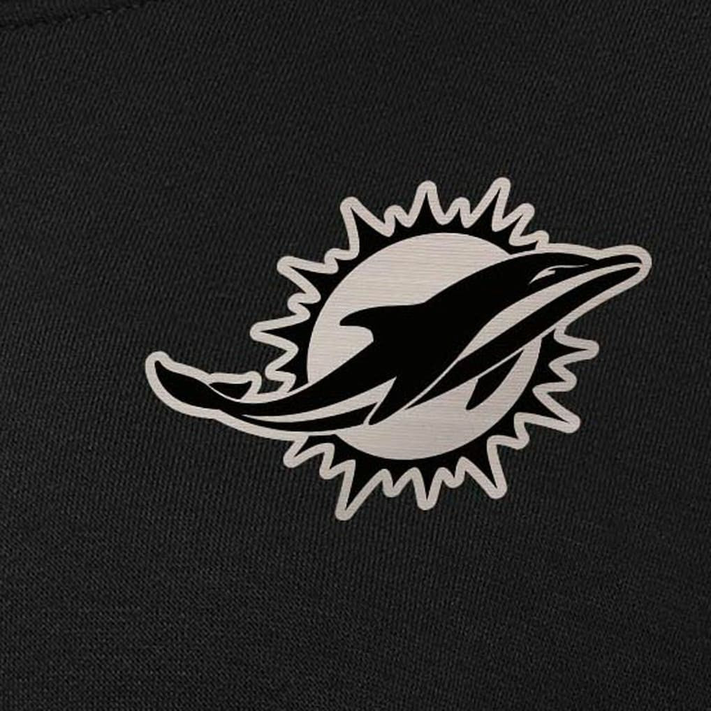 Miami Dolphins Antigua Women's Victory Pullover Sweatshirt - Black - NFL