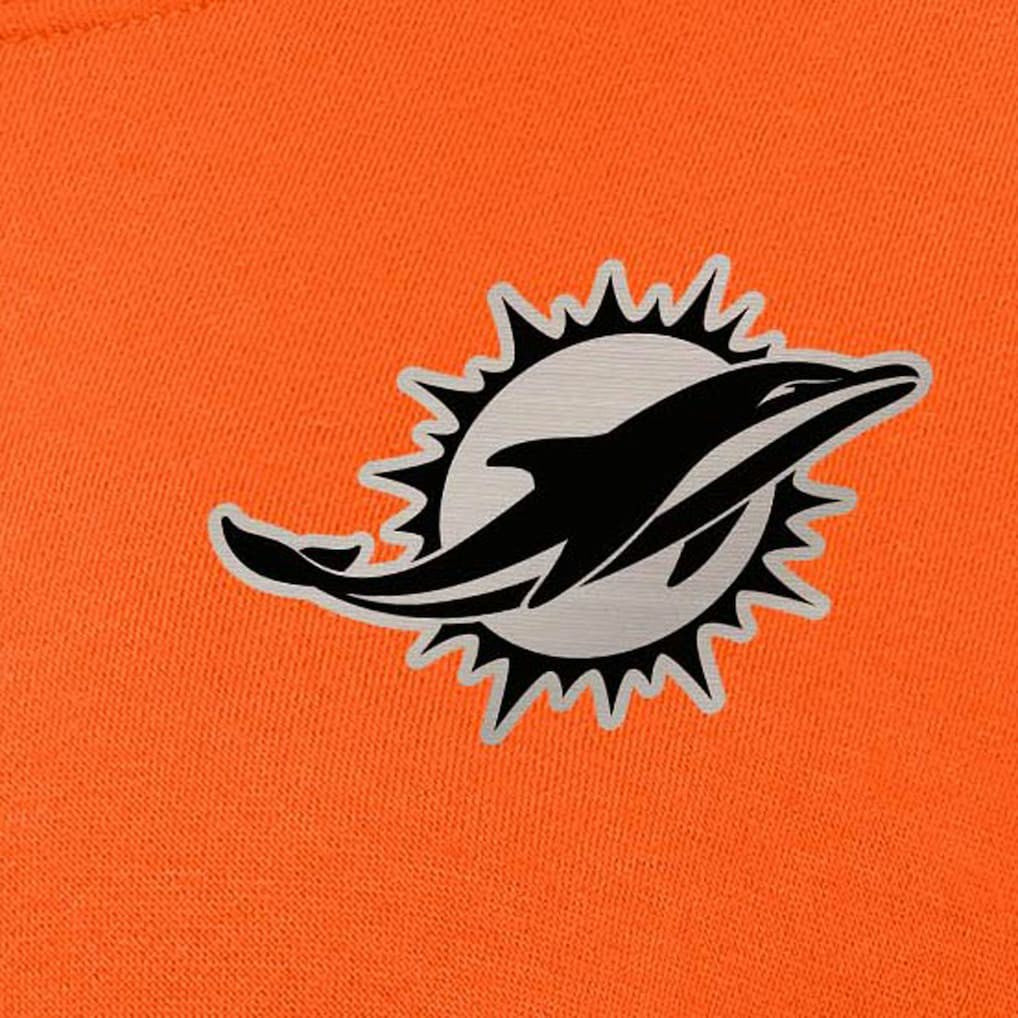 Miami Dolphins Antigua Women's Victory Pullover Sweatshirt - Orange - NFL