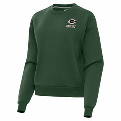 Green Bay Packers Antigua Women's Victory Pullover Sweatshirt - Hunter Green - NFL
