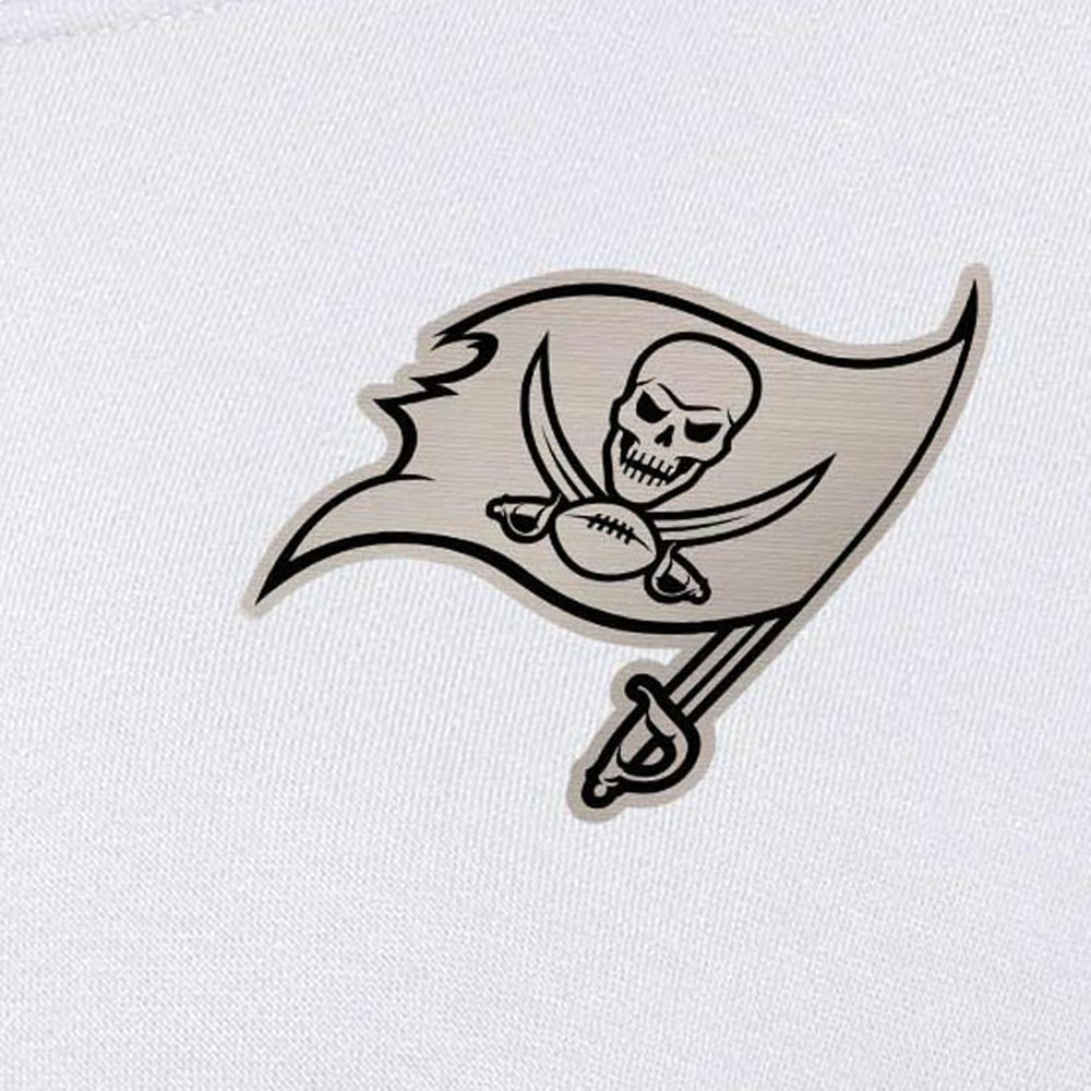 Tampa Bay Buccaneers Antigua Women's Victory Pullover Sweatshirt - White - NFL