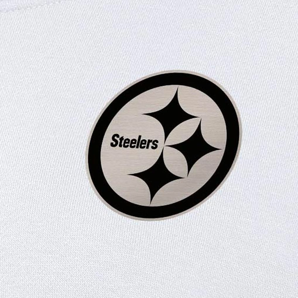 Pittsburgh Steelers Antigua Women's Victory Pullover Sweatshirt - White - NFL