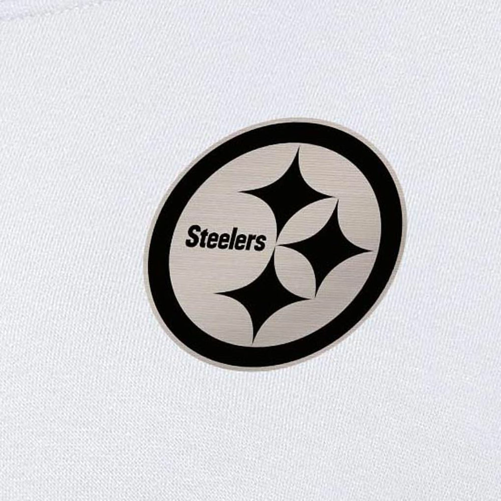 Pittsburgh Steelers Antigua Women's Victory Pullover Sweatshirt - White - NFL