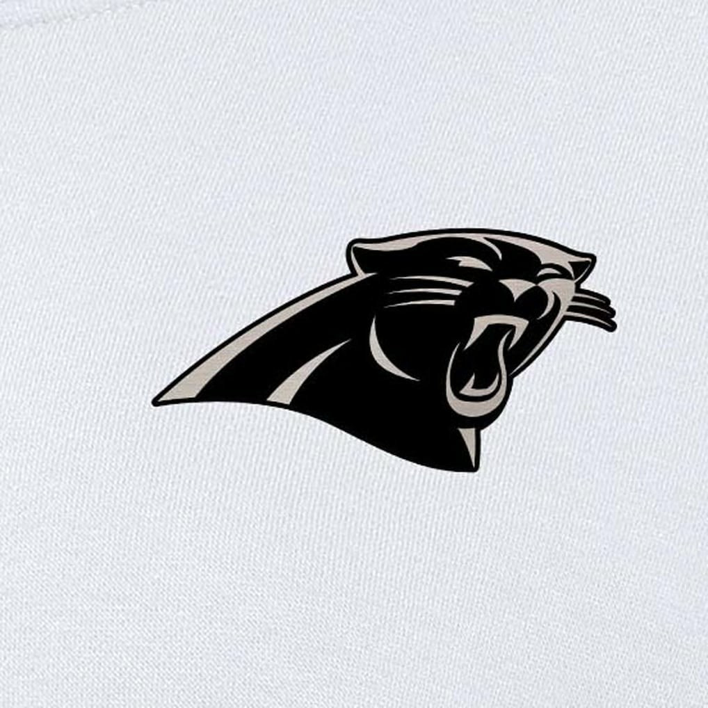 Carolina Panthers Antigua Women's Victory Pullover Sweatshirt - White - NFL