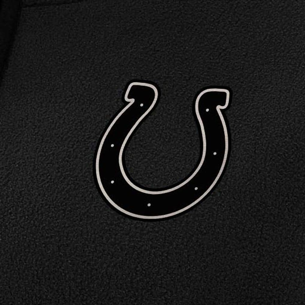 Indianapolis Colts Antigua Women's Brushed Carbon Figure Half-Zip Pullover Sweatshirt – Black - NFL