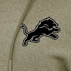 Detroit Lions Antigua Women's Justice Pullover Hoodie - Olive - NFL