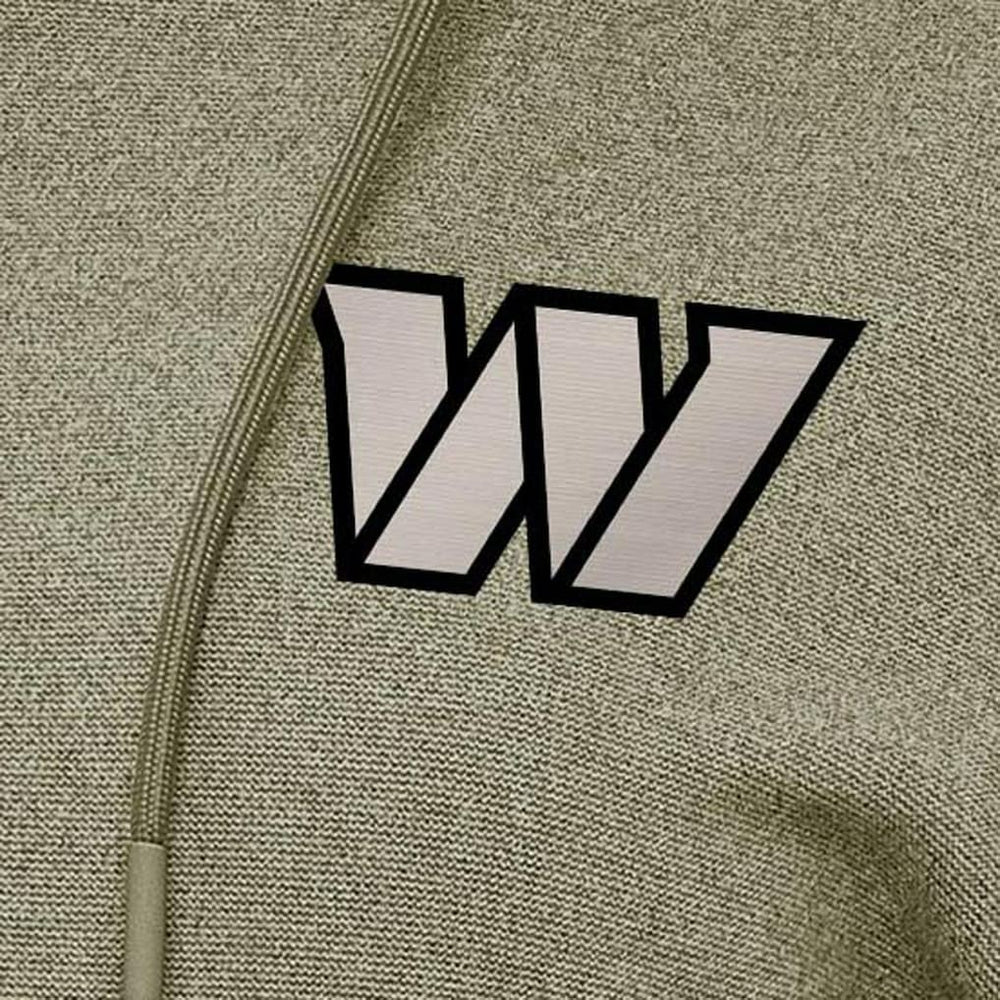 Washington Commanders Antigua Women's Justice Pullover Hoodie - Olive - NFL