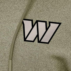 Washington Commanders Antigua Women's Justice Pullover Hoodie - Olive - NFL