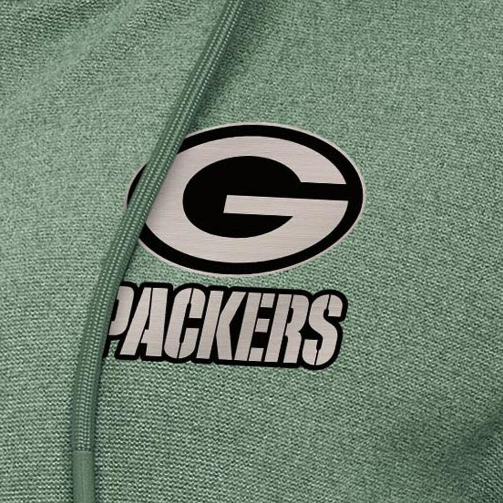 Green Bay Packers Antigua Women's Seeker Full-Zip Hoodie Jacket - Hunter Green - NFL