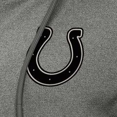 Indianapolis Colts Antigua Women's Seeker Full-Zip Hoodie Jacket - Heather Black - NFL