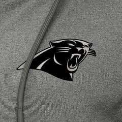 Carolina Panthers Antigua Women's Seeker Full-Zip Hoodie Jacket - Heather Black - NFL