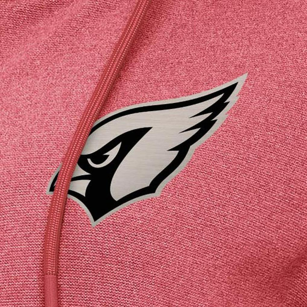 Arizona Cardinals Antigua Women's Seeker Full-Zip Hoodie Jacket - Heather Red - NFL