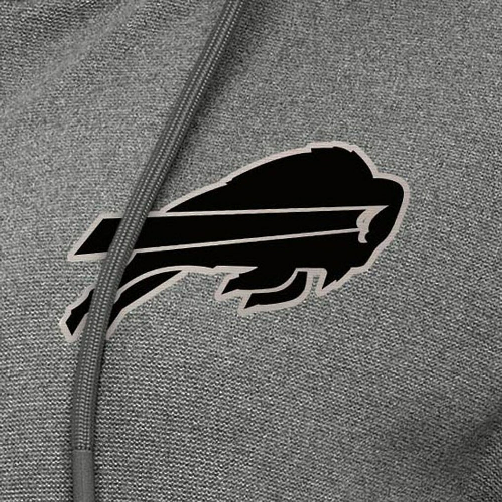 Buffalo Bills Antigua Women's Seeker Full-Zip Hoodie Jacket - Heather Black - NFL