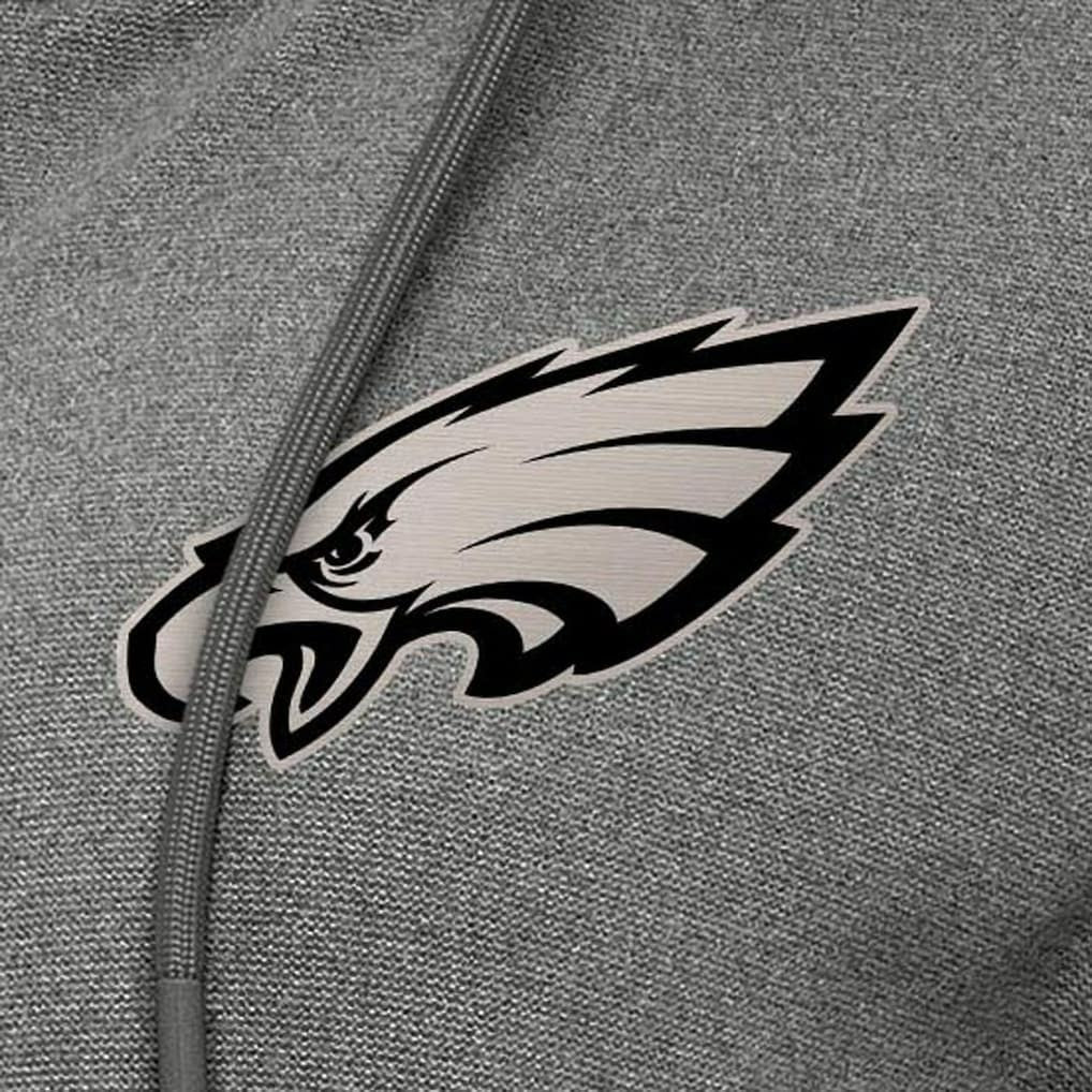 Philadelphia Eagles Antigua Women's Seeker Full-Zip Hoodie Jacket - Heather Black - NFL