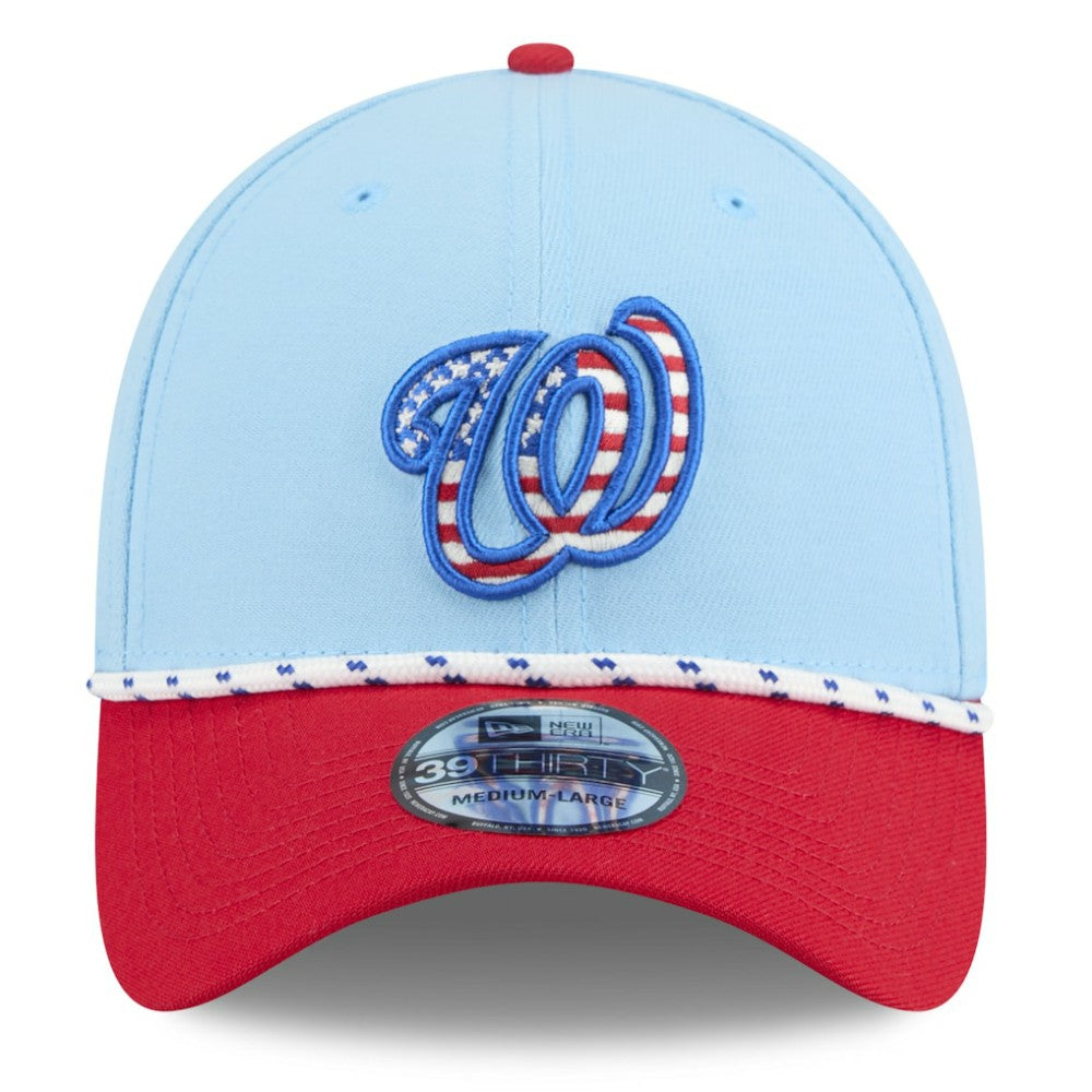 Washington Nationals New Era 2025 Fourth of July 39THIRTY Flex Hat Sale