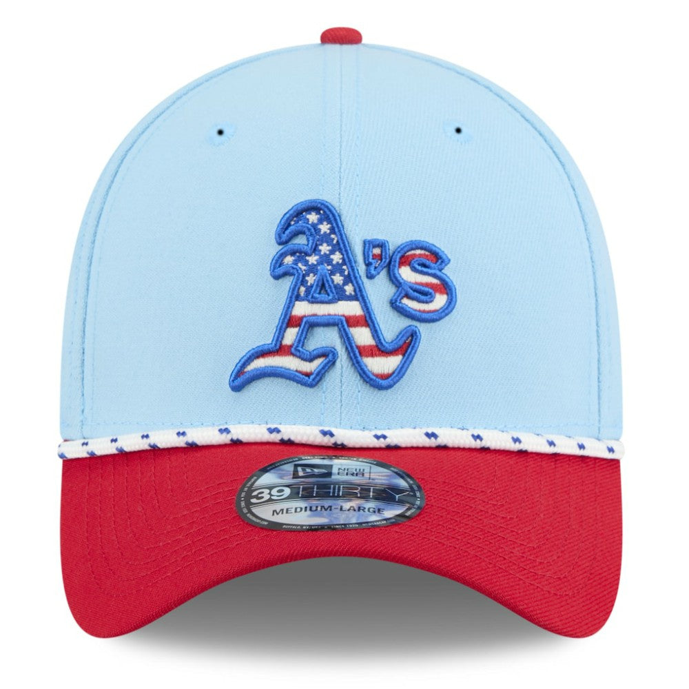 Athletics New Era 2025 Fourth of July 39THIRTY Flex Hat Near Me