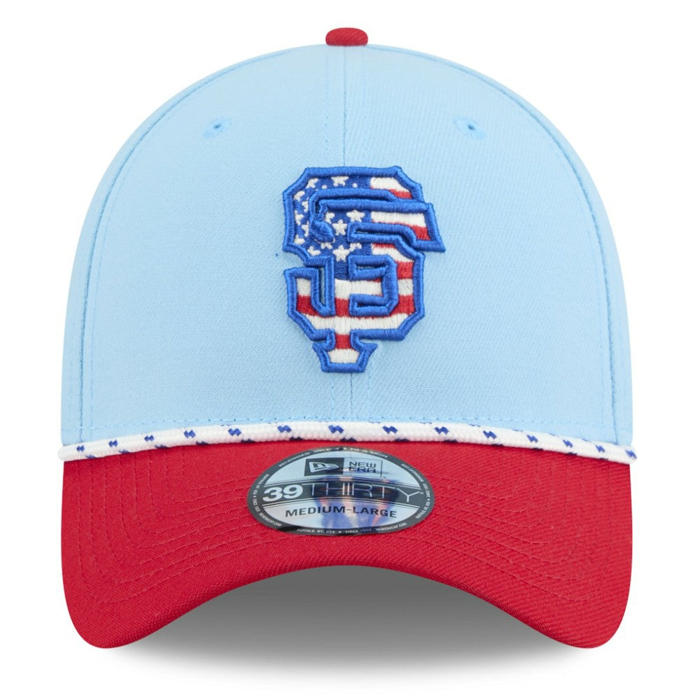 San Francisco Giants New Era 2025 Fourth of July 39THIRTY Flex Hat Discount