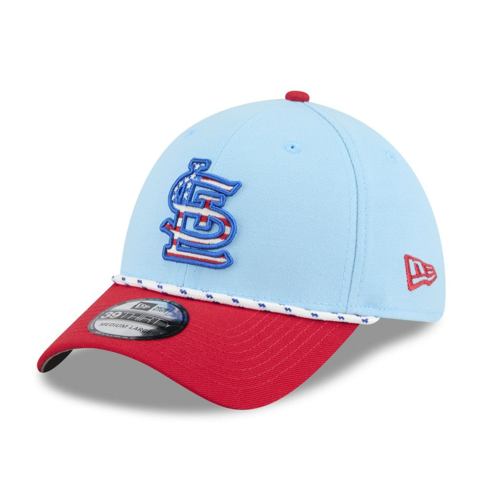 St. Louis Cardinals New Era 2025 Fourth of July 39THIRTY Flex Hat for sale