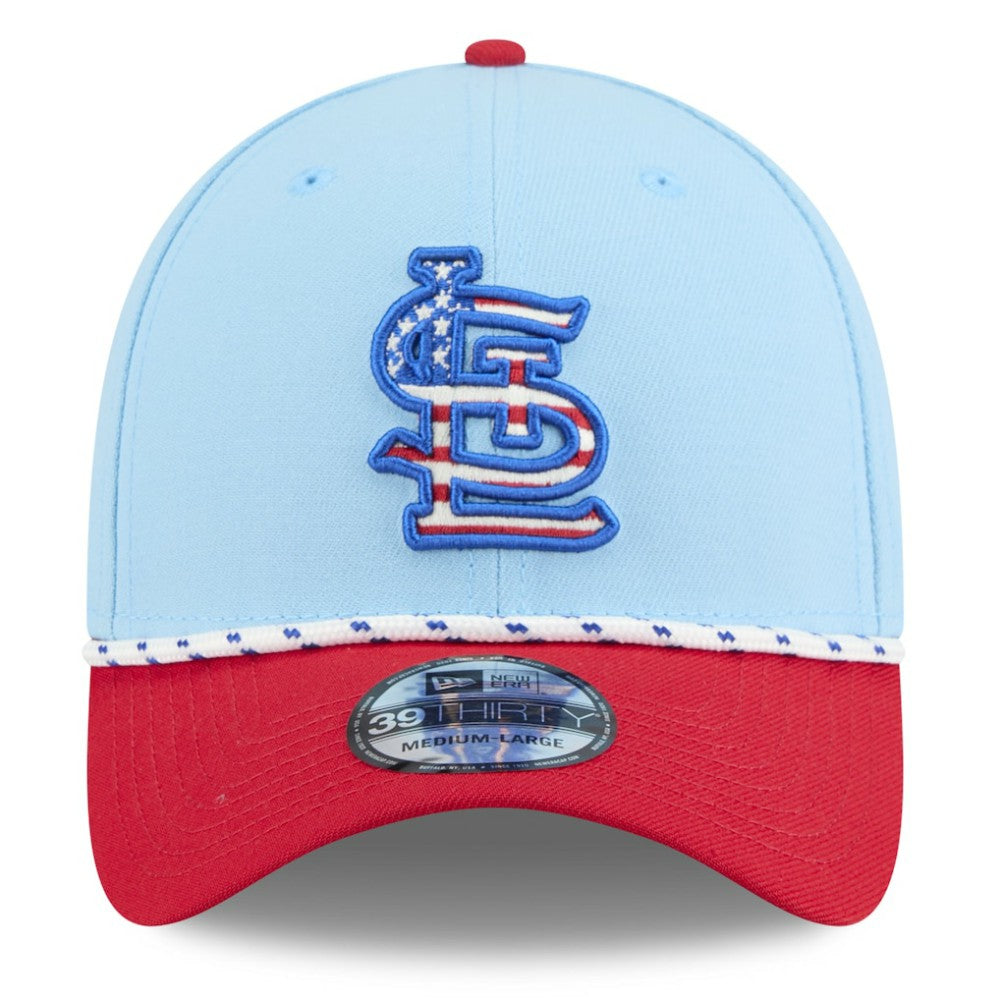 St. Louis Cardinals New Era 2025 Fourth of July 39THIRTY Flex Hat for sale