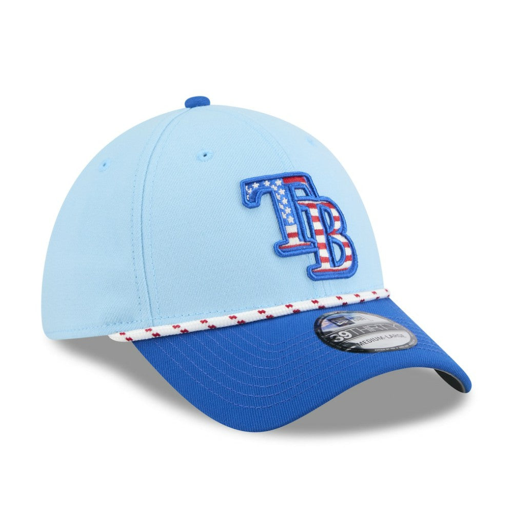 Tampa Bay Rays New Era 2025 Fourth of July 39THIRTY Flex Hat for sale