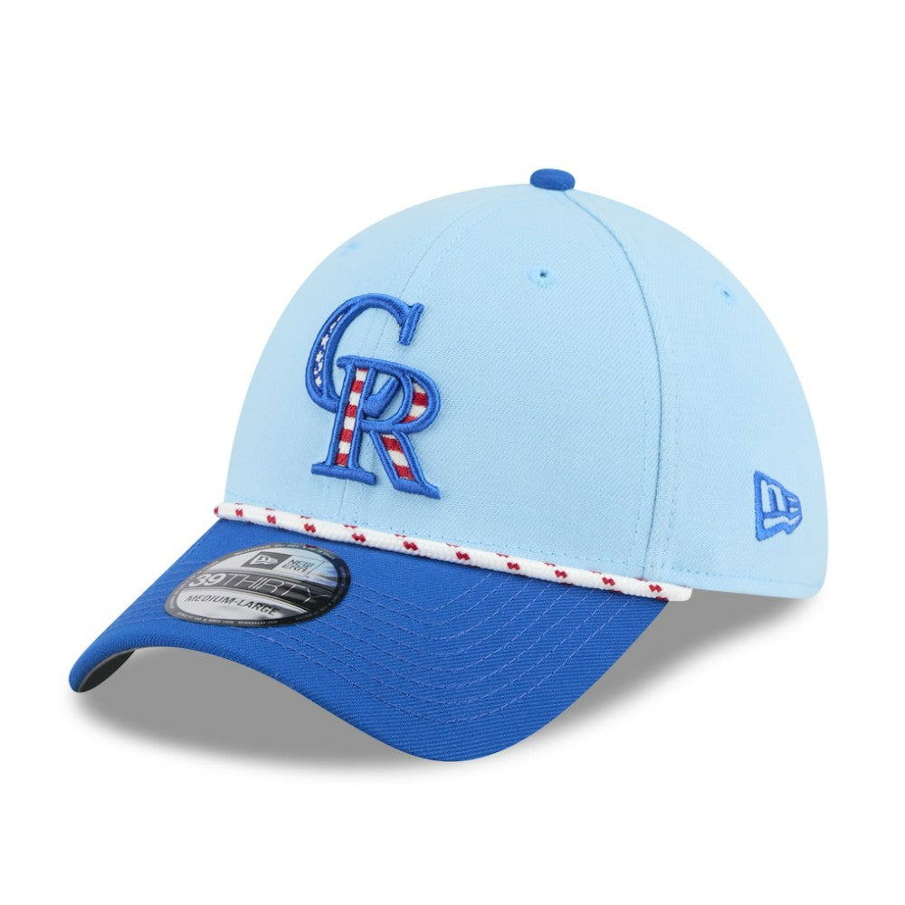 Colorado Rockies New Era 2025 Fourth of July 39THIRTY Flex Hat Discount