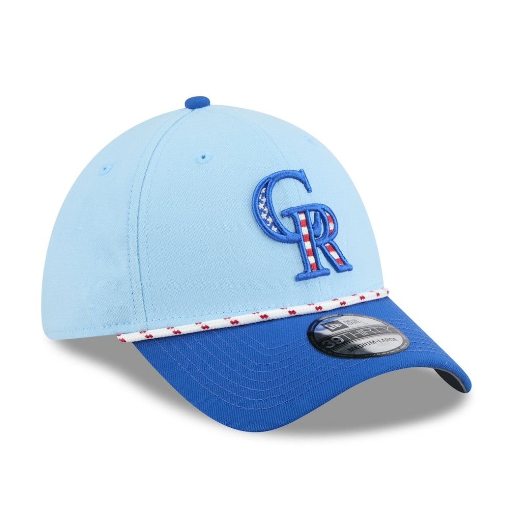 Colorado Rockies New Era 2025 Fourth of July 39THIRTY Flex Hat Discount