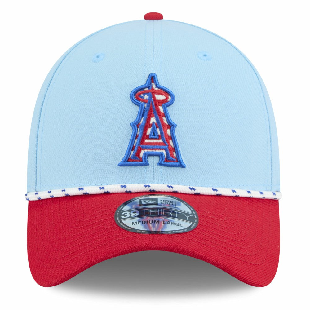 Los Angeles Angels New Era 2025 Fourth of July 39THIRTY Flex Hat Discount