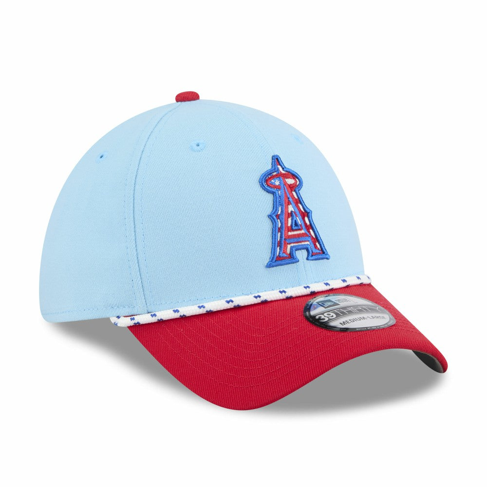 Los Angeles Angels New Era 2025 Fourth of July 39THIRTY Flex Hat Discount