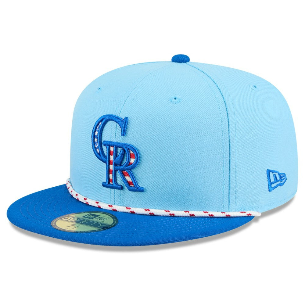 Colorado Rockies New Era 2025 Fourth of July 59FIFTY Fitted Hat Sale