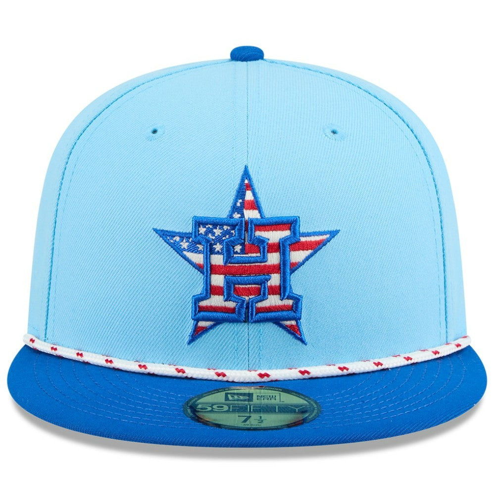 Houston Astros New Era 2025 Fourth of July 59FIFTY Fitted Hat Near Me