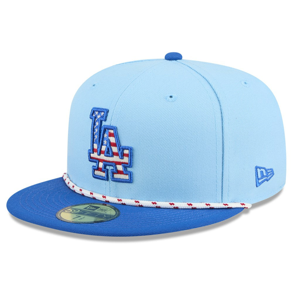 Los Angeles Dodgers New Era 2025 Fourth of July 59FIFTY Fitted Hat Near Me