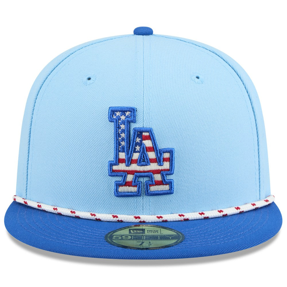 Los Angeles Dodgers New Era 2025 Fourth of July 59FIFTY Fitted Hat Near Me