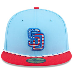 San Diego Padres New Era 2025 Fourth of July 59FIFTY Fitted Hat Outlet