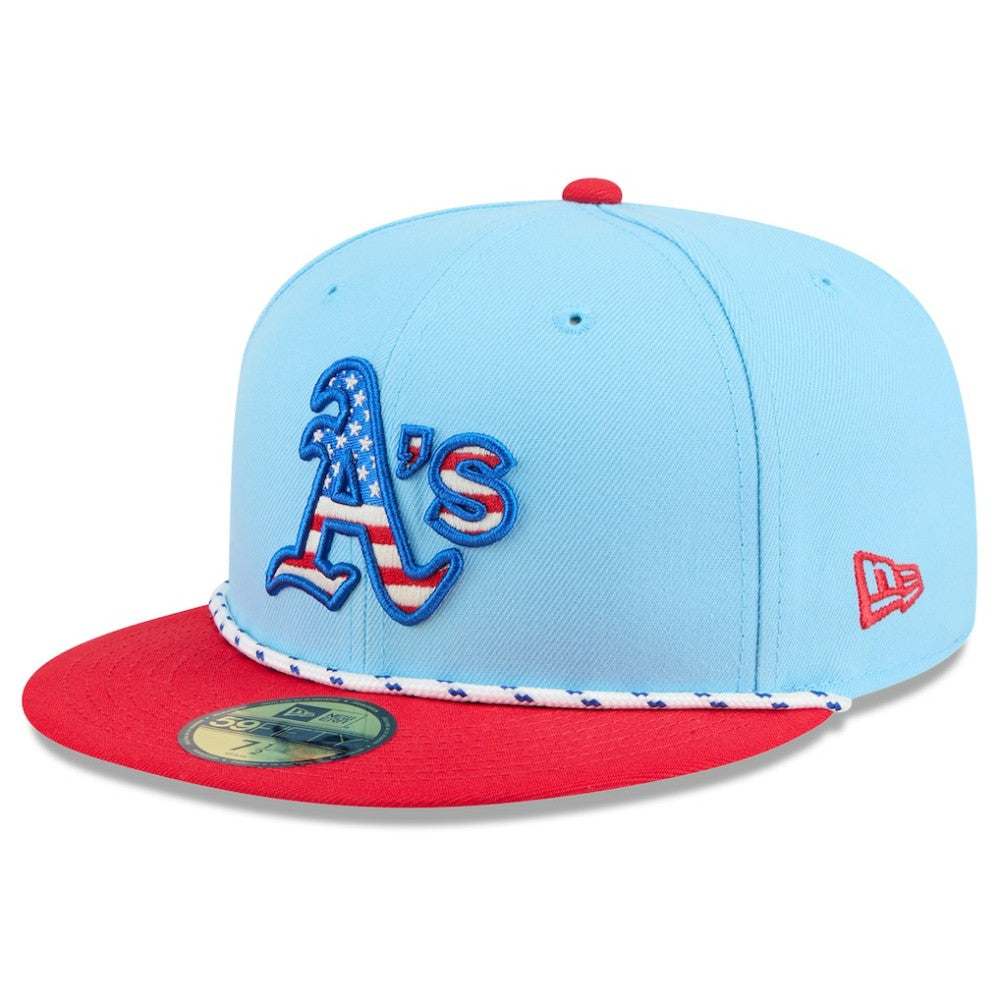 Athletics New Era 2025 Fourth of July 59FIFTY Fitted Hat Near Me