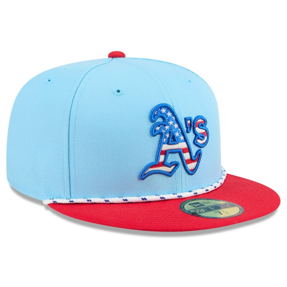 Athletics New Era 2025 Fourth of July 59FIFTY Fitted Hat Near Me