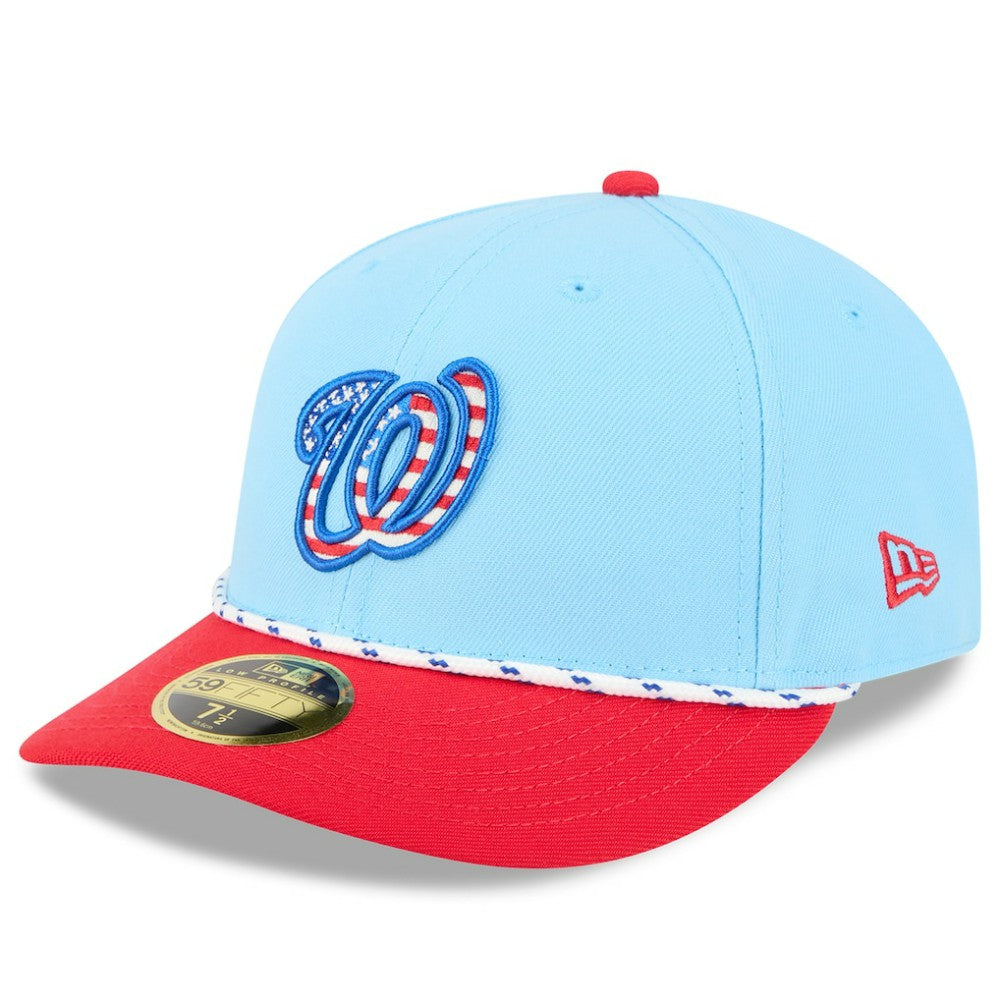 Washington Nationals New Era 2025 Fourth of July Low Profile 59FIFTY Fitted Hat Online