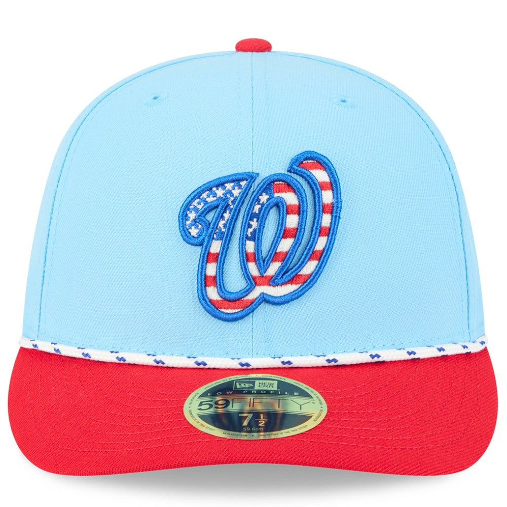 Washington Nationals New Era 2025 Fourth of July Low Profile 59FIFTY Fitted Hat Online