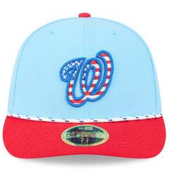 Washington Nationals New Era 2025 Fourth of July Low Profile 59FIFTY Fitted Hat Online