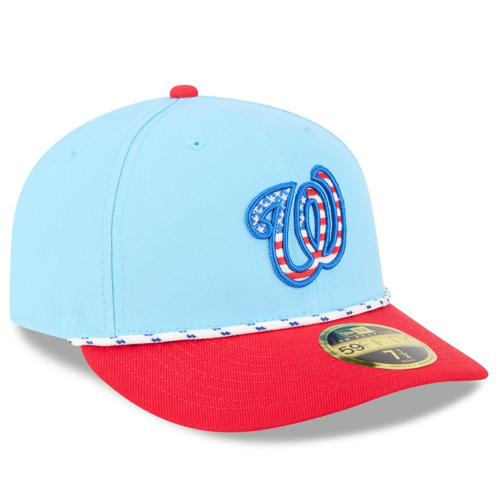 Washington Nationals New Era 2025 Fourth of July Low Profile 59FIFTY Fitted Hat Online