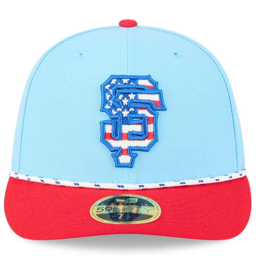 San Francisco Giants New Era 2025 Fourth of July Low Profile 59FIFTY Fitted Hat Sale