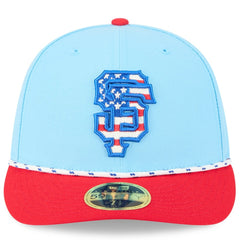 San Francisco Giants New Era 2025 Fourth of July Low Profile 59FIFTY Fitted Hat Sale