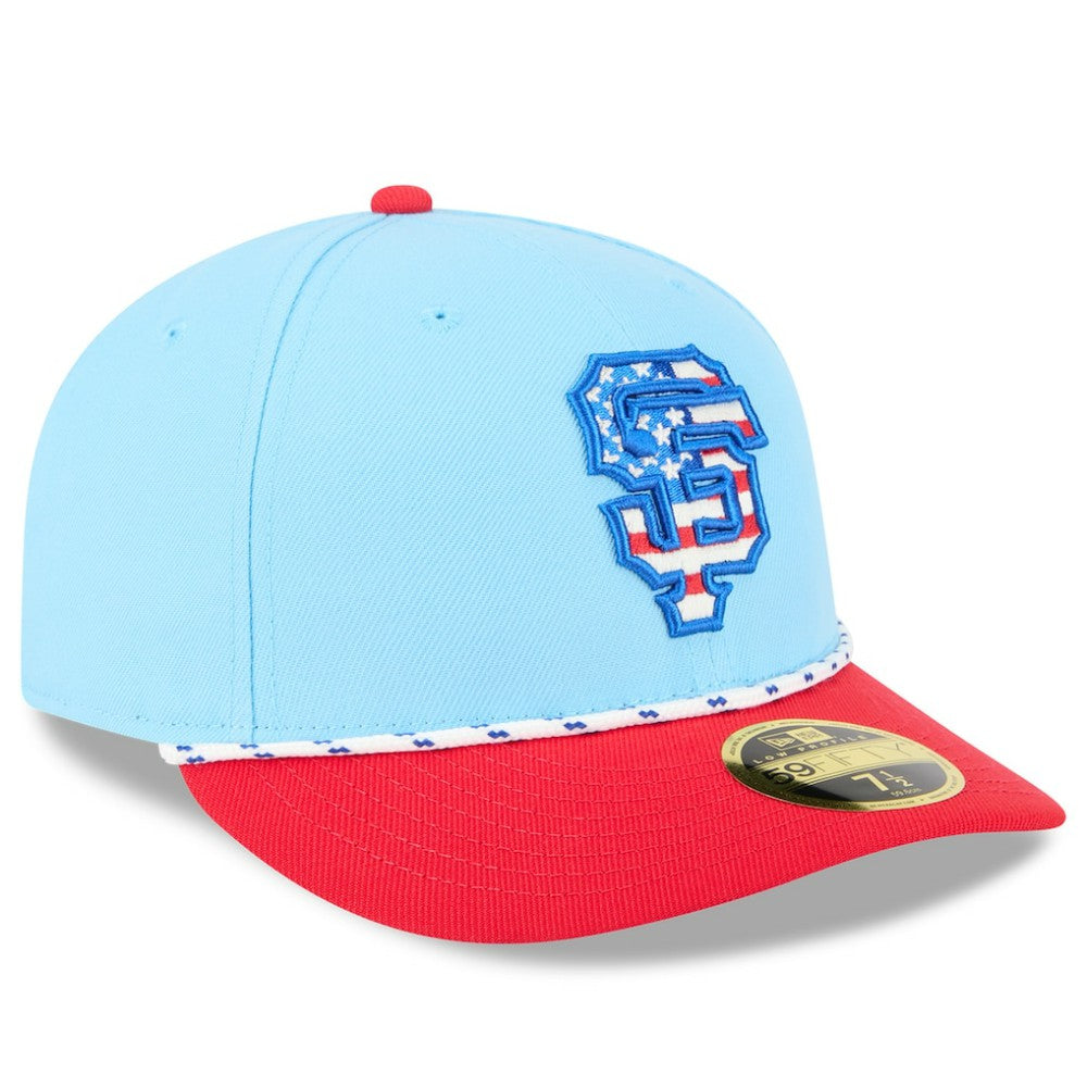 San Francisco Giants New Era 2025 Fourth of July Low Profile 59FIFTY Fitted Hat Sale