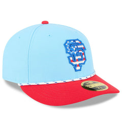 San Francisco Giants New Era 2025 Fourth of July Low Profile 59FIFTY Fitted Hat Sale