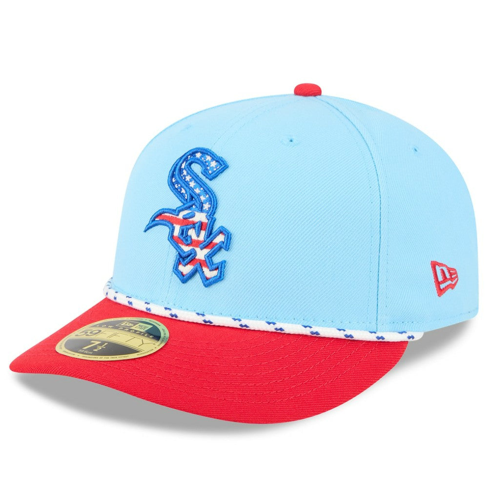 Chicago White Sox New Era 2025 Fourth of July Low Profile 59FIFTY Fitted Hat for sale
