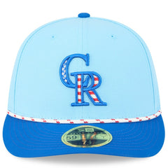 Colorado Rockies New Era 2025 Fourth of July Low Profile 59FIFTY Fitted Hat Sale