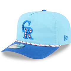 Colorado Rockies New Era 2025 Fourth of July Golfer Snapback Hat Outlet