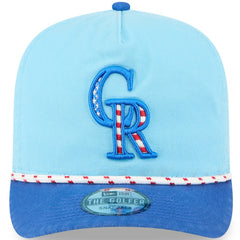 Colorado Rockies New Era 2025 Fourth of July Golfer Snapback Hat Outlet