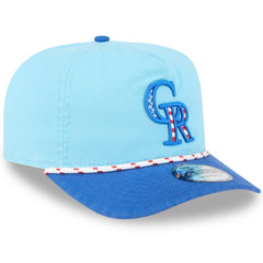 Colorado Rockies New Era 2025 Fourth of July Golfer Snapback Hat Outlet