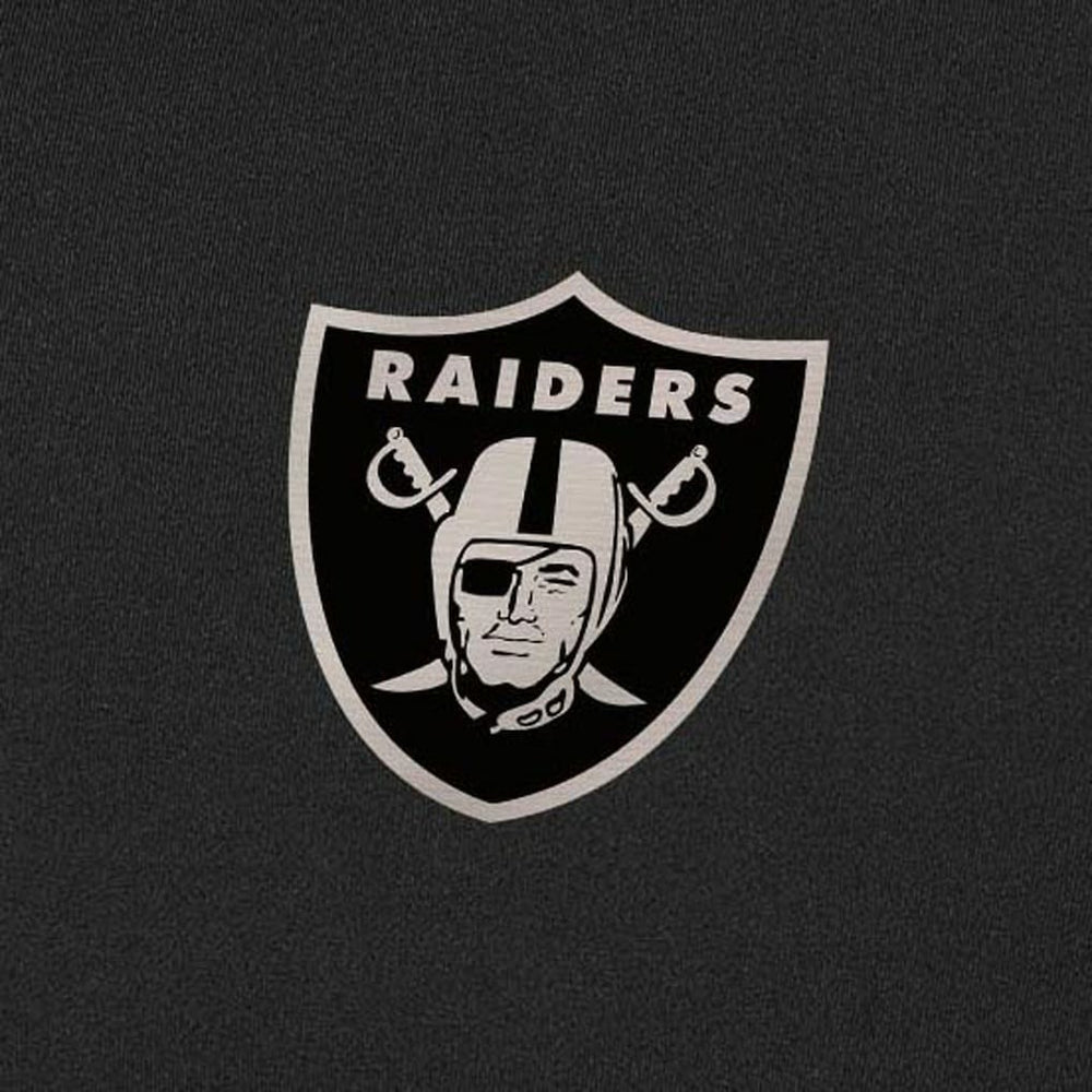 Las Vegas Raiders Antigua Content Quarter-Zip Pullover Top - Black - NFL